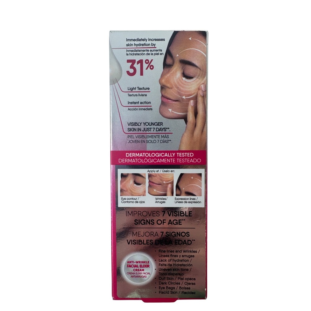 Cicatricure Eye Cream for Face Anti-Wrinkle Facial Elixir Hyaluronic Acid 1.0oz